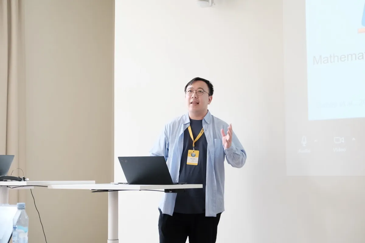Ying Zhang at ISLS 2025 in Helsinki